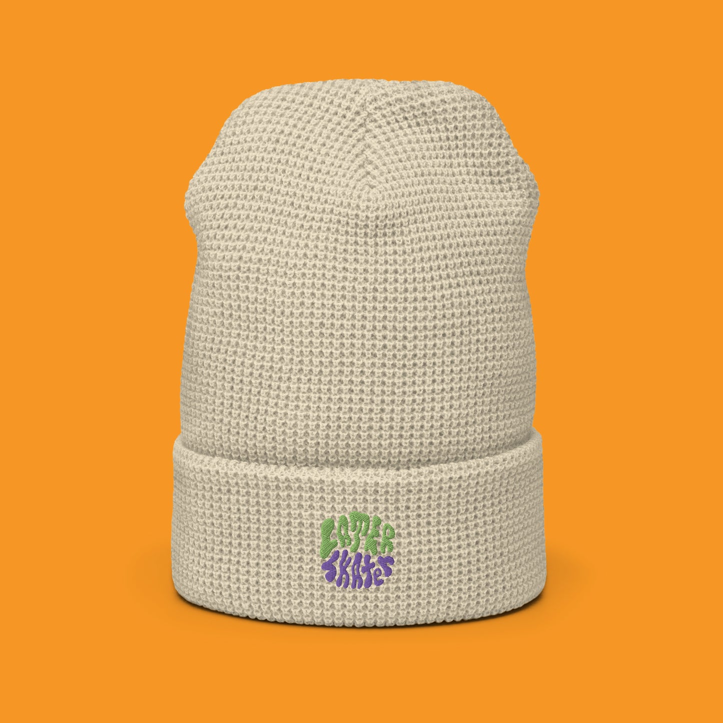 LATER SKATER_Waffle beanie