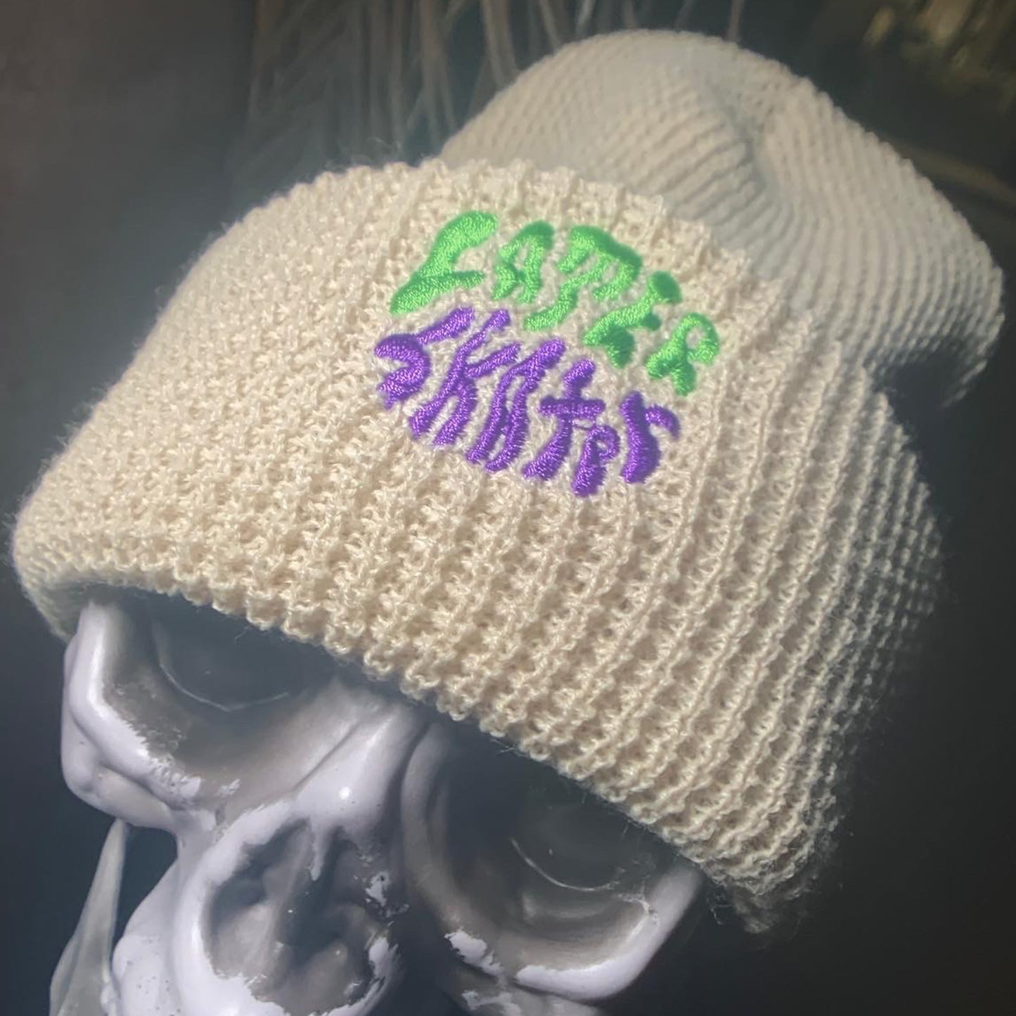 LATER SKATER_Waffle beanie