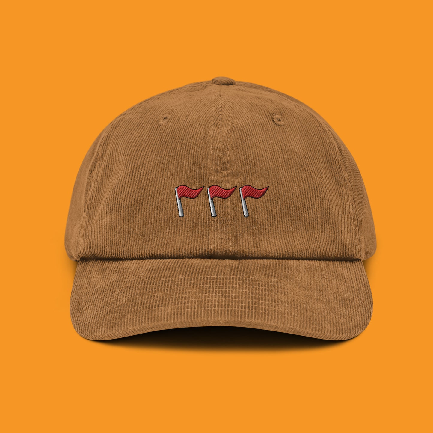 RED FLAGS_Corduroy Hat