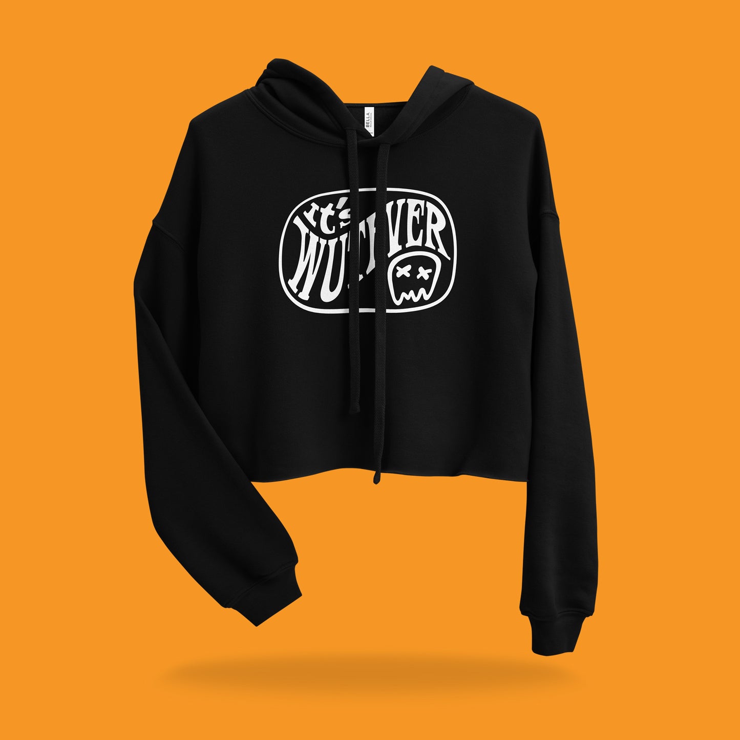 ITS WUTEVER_Crop Hoodie