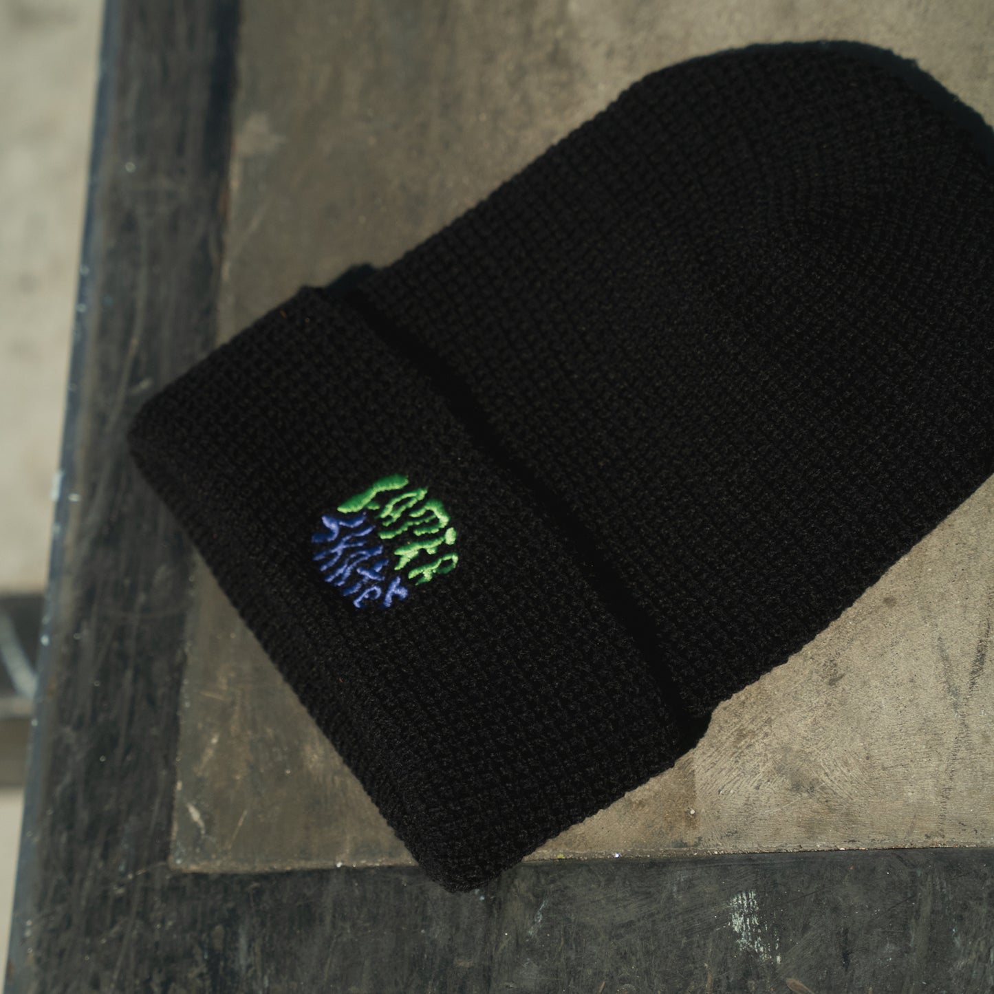 LATER SKATER_Waffle beanie