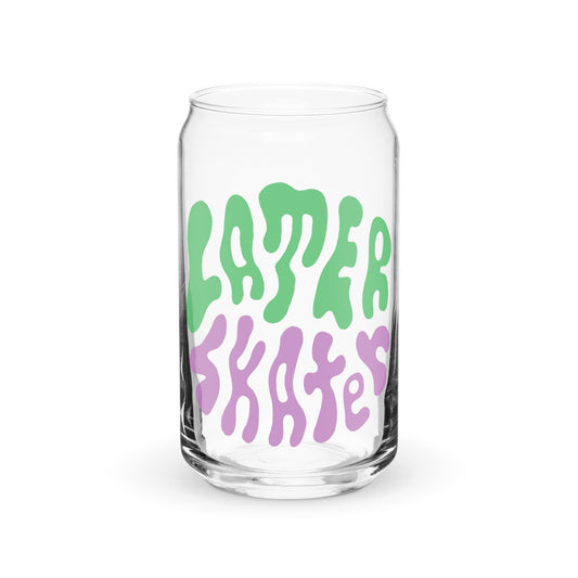 LATER SKATER_Beer Can Glass